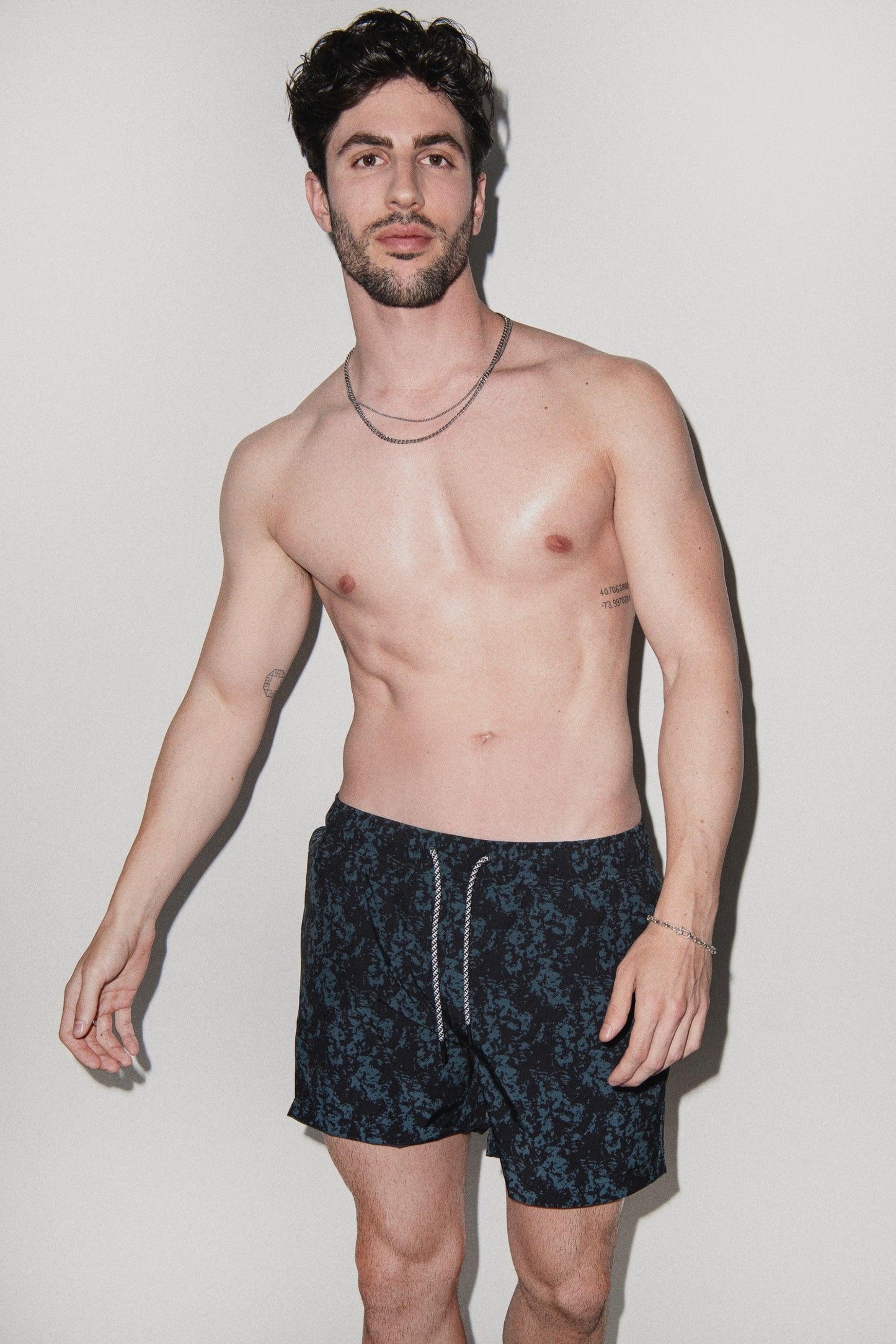 Tulum Volley Swim Trunk Charcoal Haze