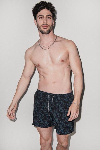 Tulum Volley Swim Trunk Charcoal Haze