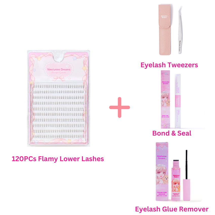 120PCs Flamy Lower Lashes