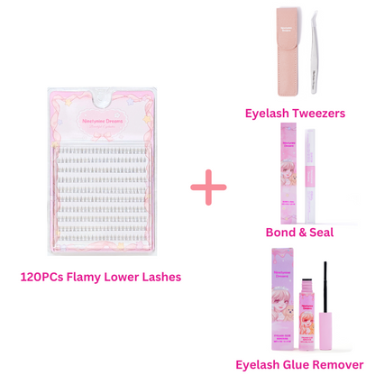 120PCs Flamy Lower Lashes