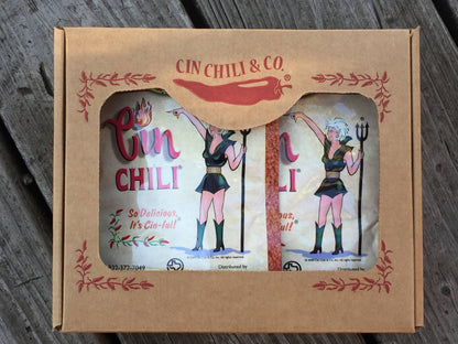 Coffret cadeau Cin Chili - Lot de 6