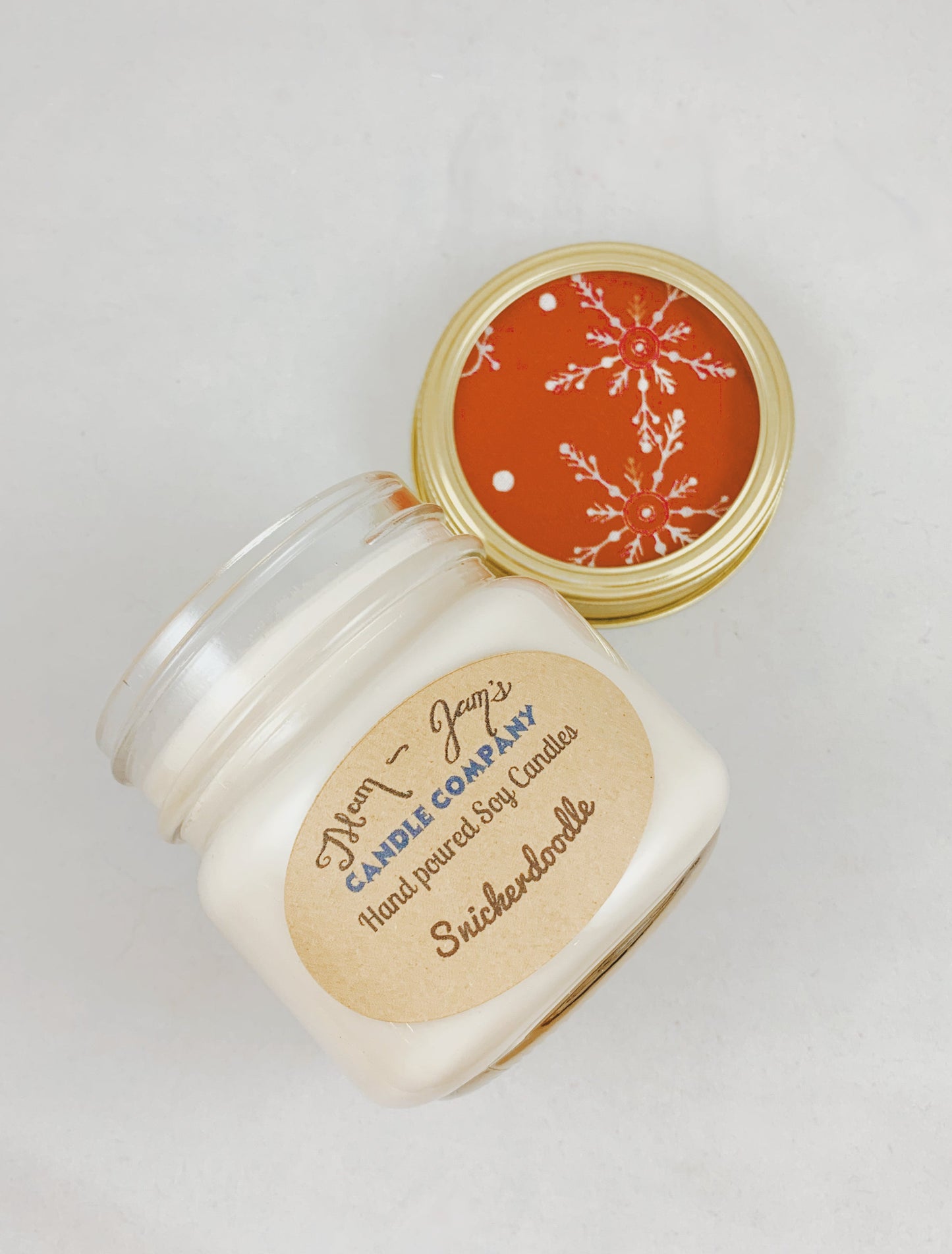 Snickerdoodle Soy Candle – Warm & Sweet Cinnamon Scent | Mam Jam’s