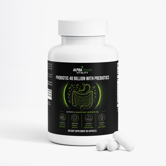 Probiotic 40 Billion with Prebiotics