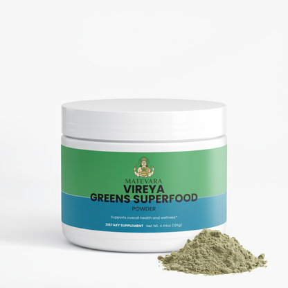 Vireya Greens Superfood | Plant-Based Nutrient Powder | 0.28 lb (126g)