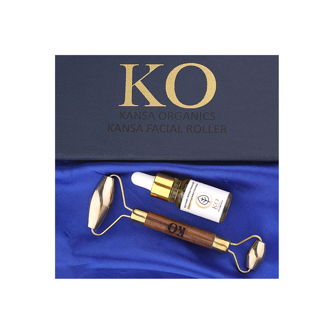 Kansa Facial Roller Ritual Kit