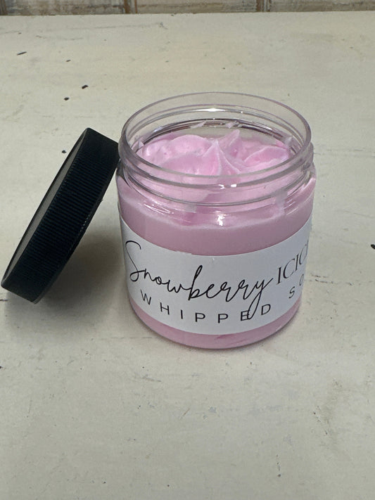 Snowberry Icicles Whipped Soap