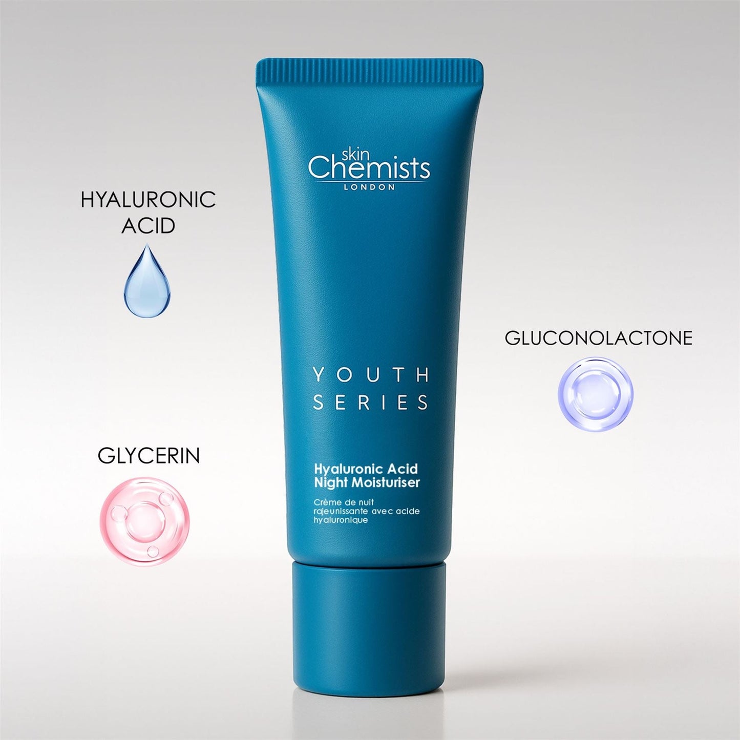 1% Hyaluronic Acid Night Moisturiser 50ml
