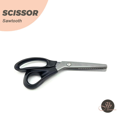 JBEXTENSION Frontlace Scissor Comfort Grips Professional Dressmaking Pinking Shears Crafts Zig Zag Cut Scissors Sewing Scissors,Professional Handheld Dressmaking