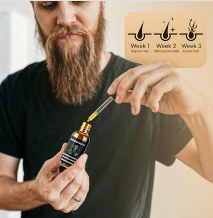 Hand Crafted Gentlemen's Blend Premium Hair and Beard Oil