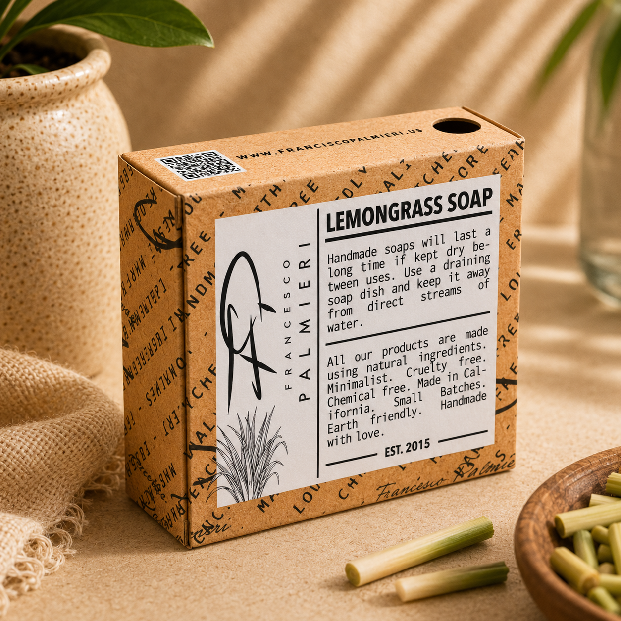 SOAP BAR - LEMONGRASS
