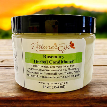 Rosemary Herbal Conditioner (all hair types, locs, bhringraj, amla, yashtimadhu, neem)