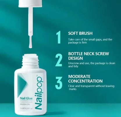 Brush-On Nail Glue