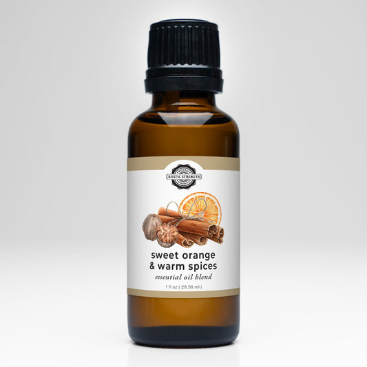 Sweet Orange & Warm Spices Essential Oil Blend