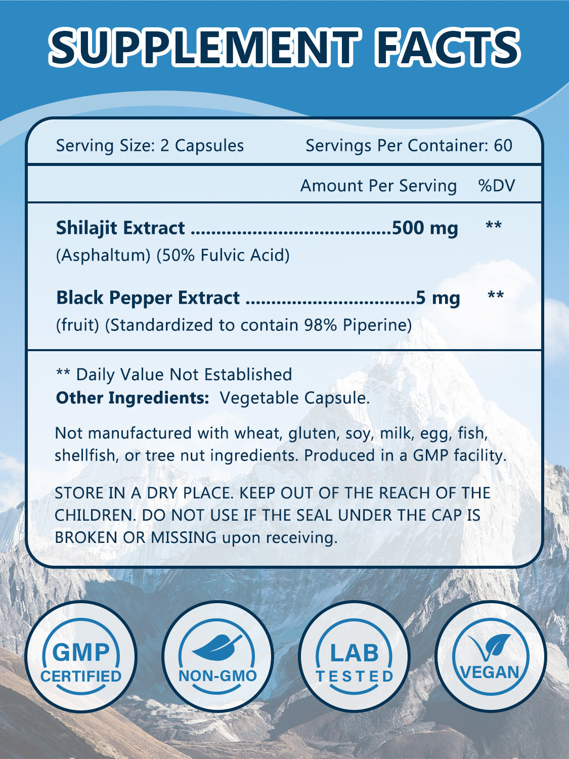 Himalayan Shilajit Capsules, 120 Veggie Capsules