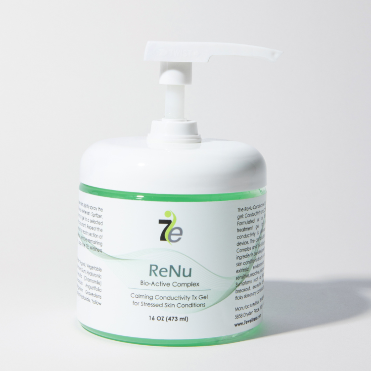 16oz ReNu Conductive Tx Gel For Stressed Skin with Bio-Active Complex