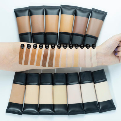 Duo Fond de Teint & Correcteur Lumineux – Hydratant, FPS Minéral, Tenue toute la journée