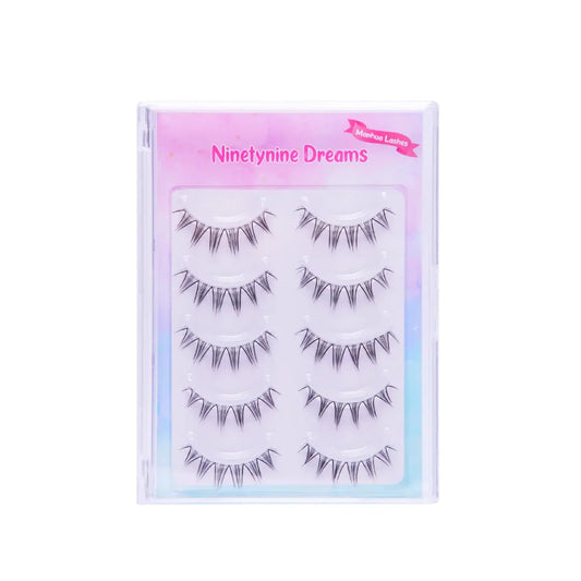 5 pares de pestañas Manhua