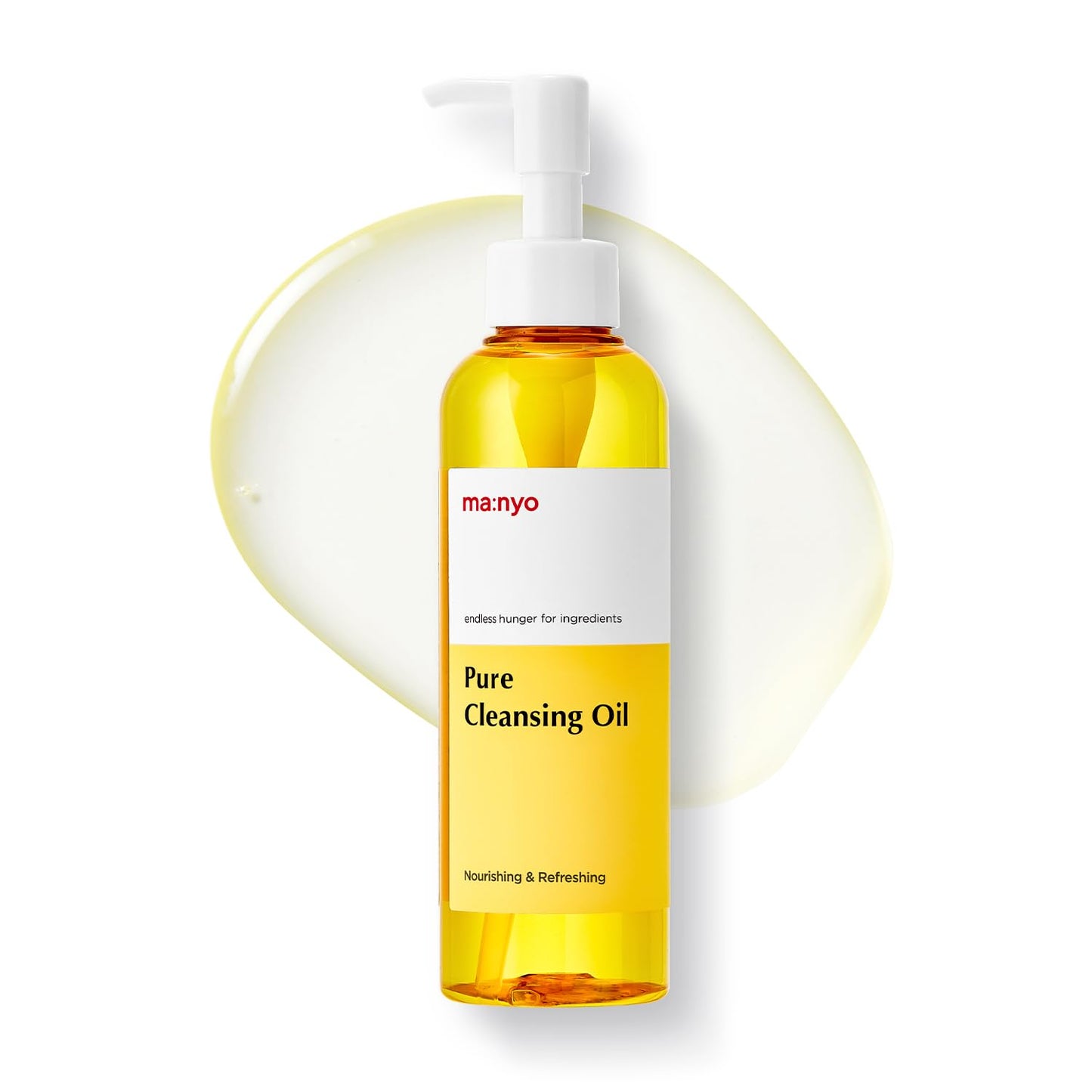 Pure Cleansing Oil 6.7 fl oz - Blackhead Melting, Daily Makeup Removal with Argan Oil