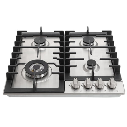 Rangaire 24" Gas Cooktop 4 Burners Stainless Steel RCG241S