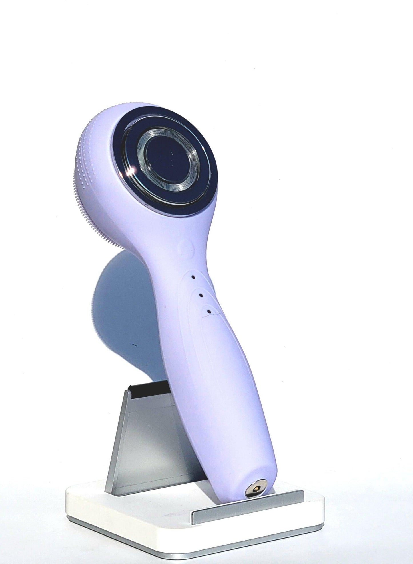 IUV Sonic LED Red/Blue Silicone Thermo Cleansing Brush with Microcurrent