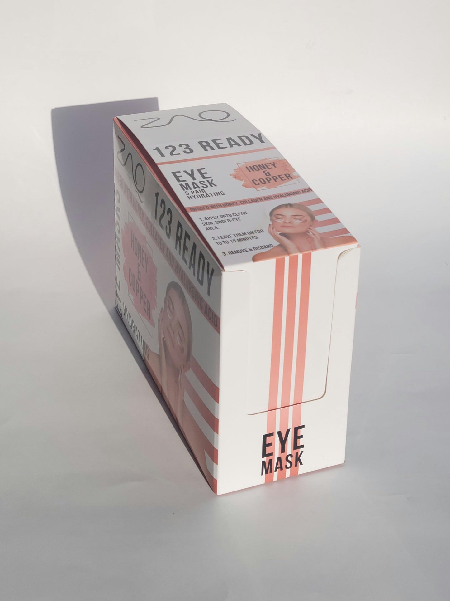 123 Ready HONEY & COPPER HYDRATING GEL EYE PATCHES