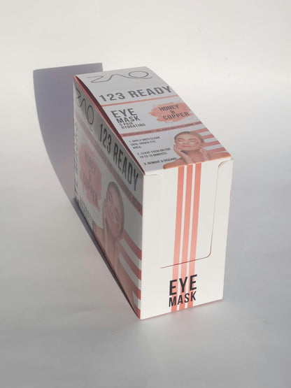 123 Ready HONEY & COPPER HYDRATING GEL EYE PATCHES