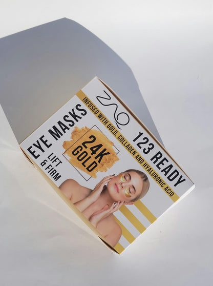 123 Ready 24K GOLD LIFT & FIRM GEL EYE PATCHES