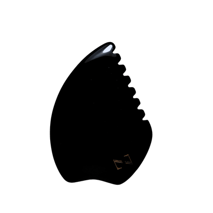 Bian Stone Gua Sha with Teeth