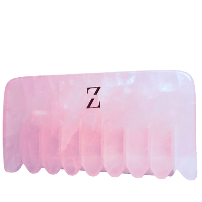 Rose Quartz Hair Comb