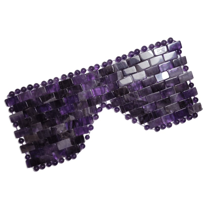 Amethyst EYE MASK- Handmade