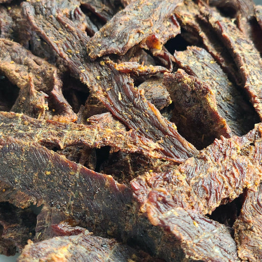 Cinnamon & Salmon Oil Beef Jerky Dog Treats | Canine Heritage Select Series™