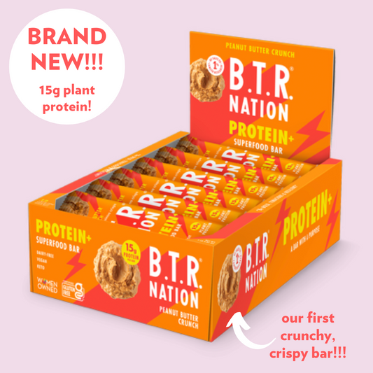 PRE-ORDER: High Protein Peanut Butter Crunch PROTEIN+ (12 Count)