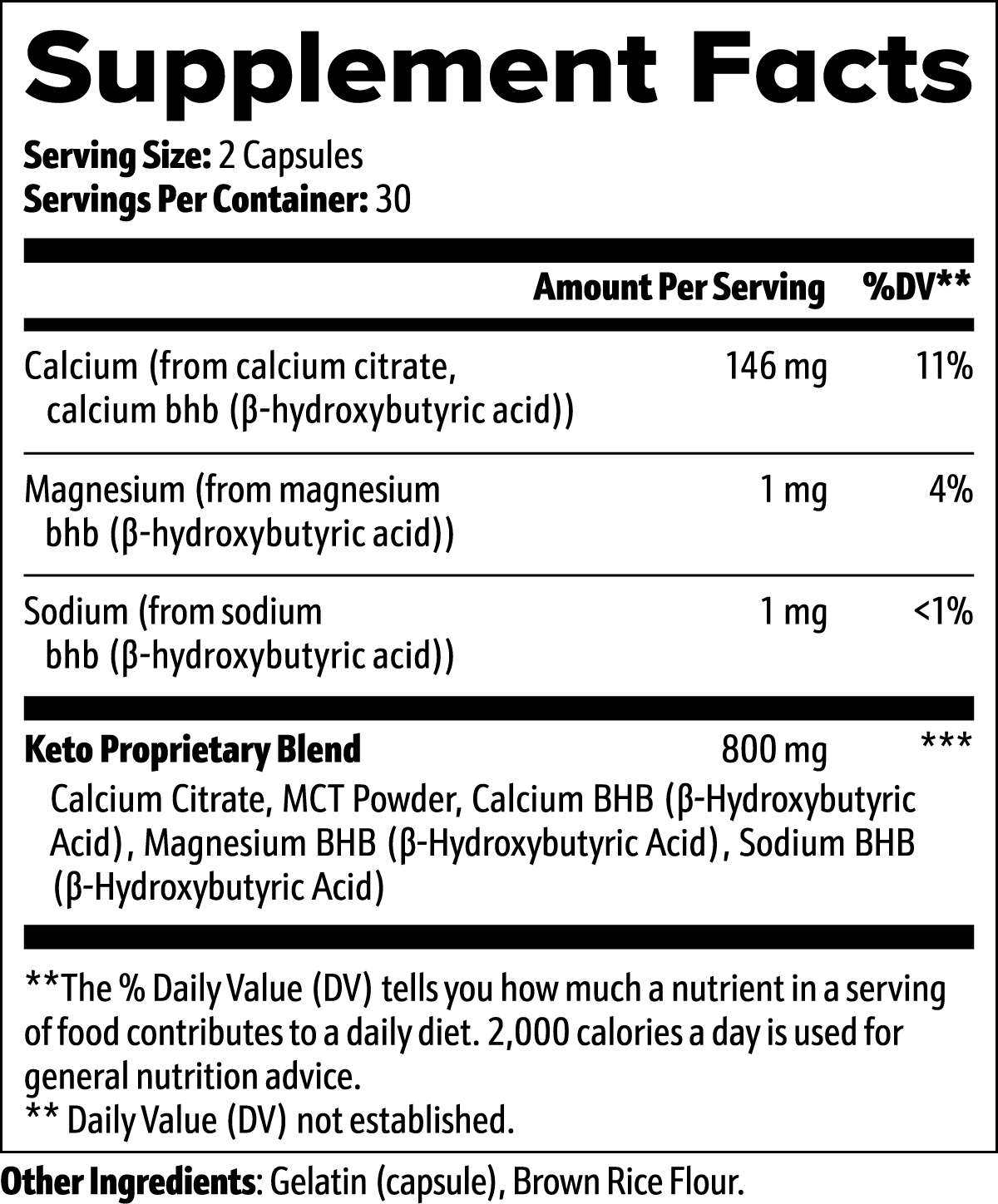Ketava Keto BHB Capsules | 60 Capsules