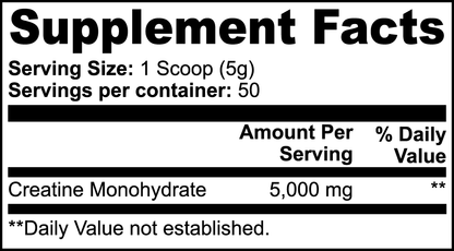 Strenxa Creatine Monohydrate | Muscle & Performance Support | 250g