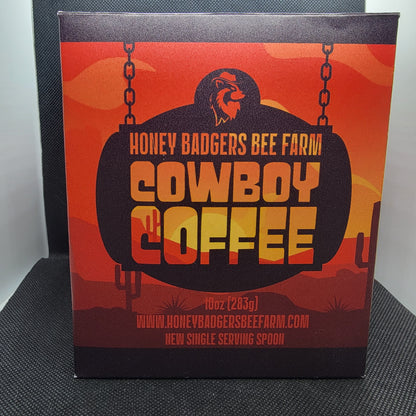Badgers Honey Spoon /Cowboy Honey Coffee