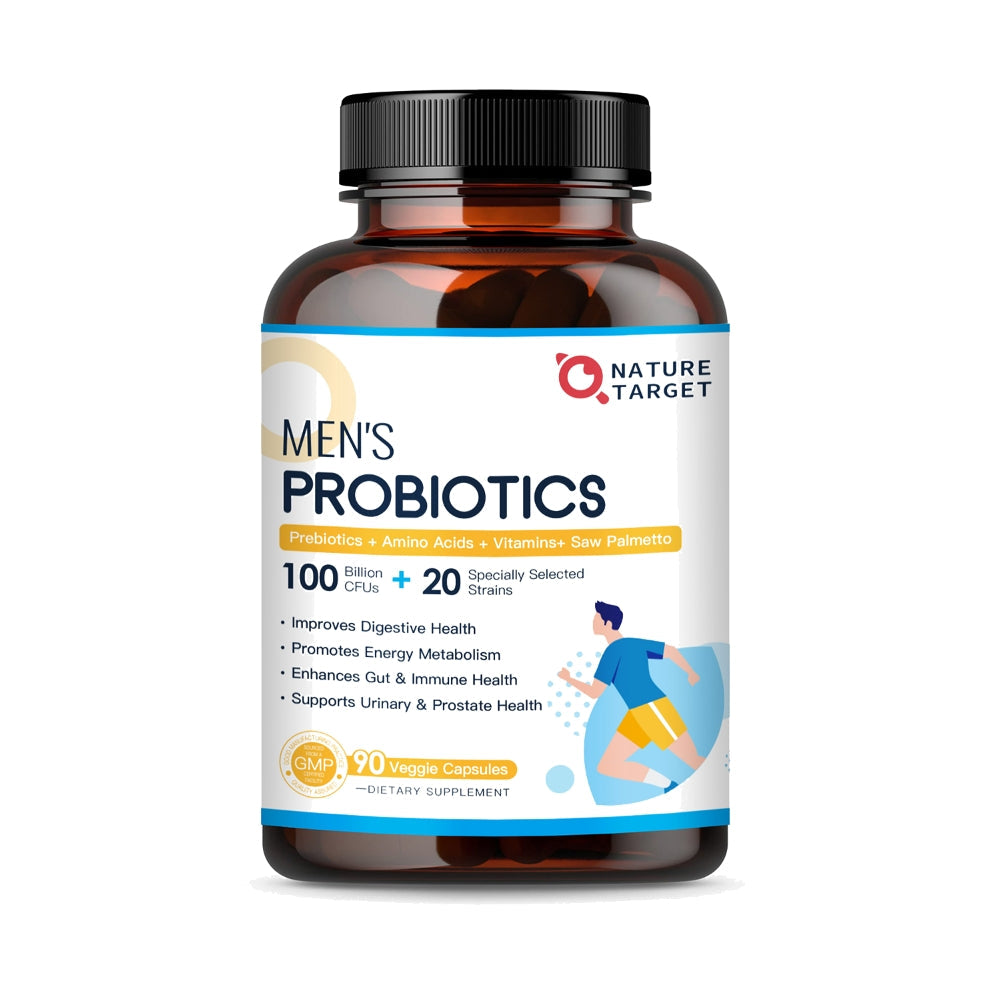 3-in-1 Digestive Health Probiotics, 100 Billion CFUs, 90 Veggie Capsules