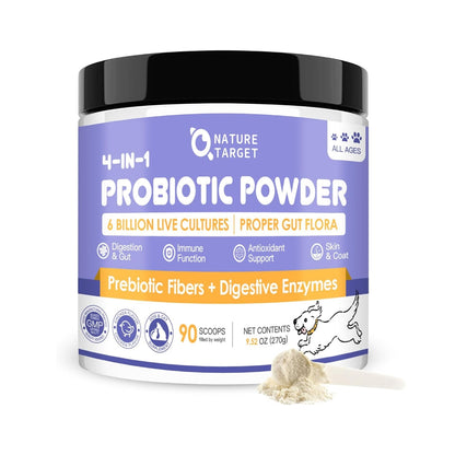 4-in-1 Probiotics for Dogs & Cats, 90 Scoops