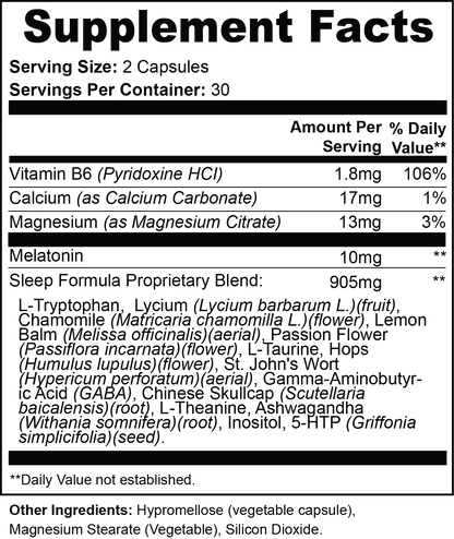 Tranquiva Sleep Support | 60 Count