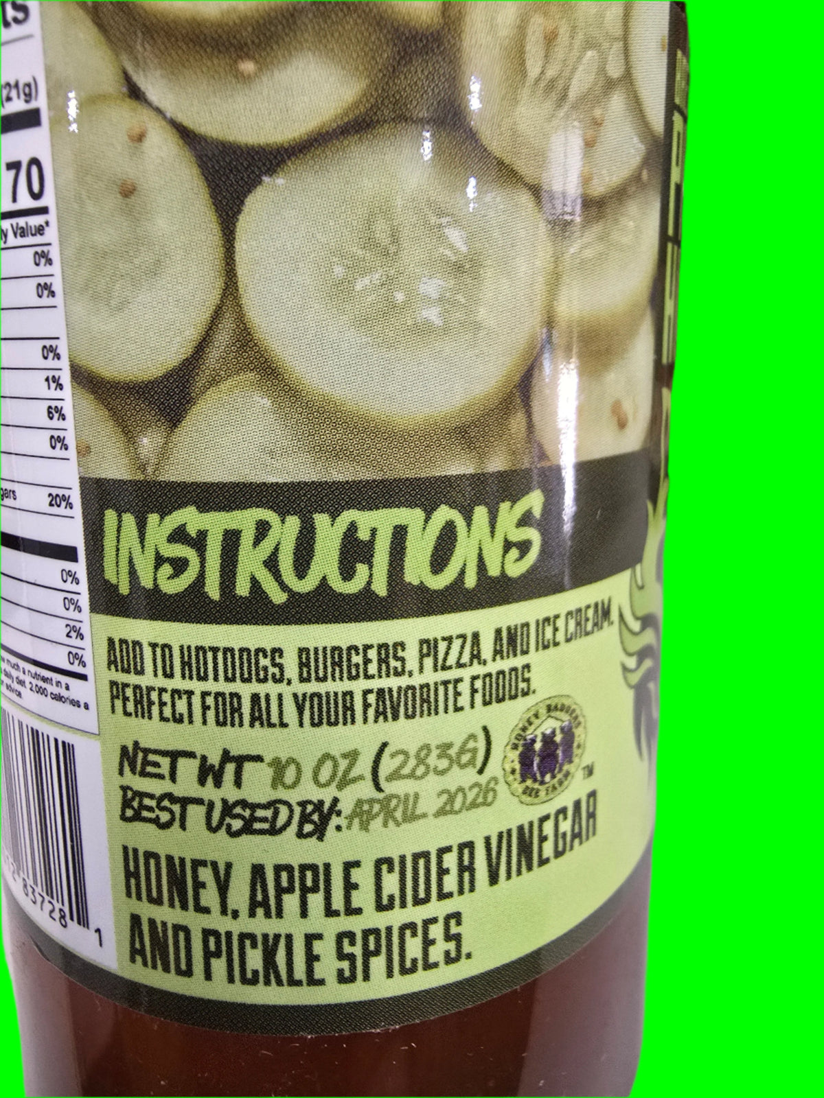 Bread & Butter Pickle Honey