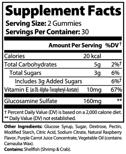 Gummiflex Glucosamine Gummies | 60 Count