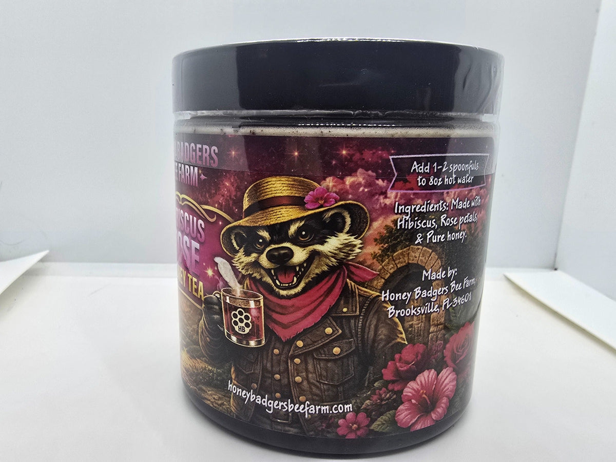 Miel de hibisco y rosa