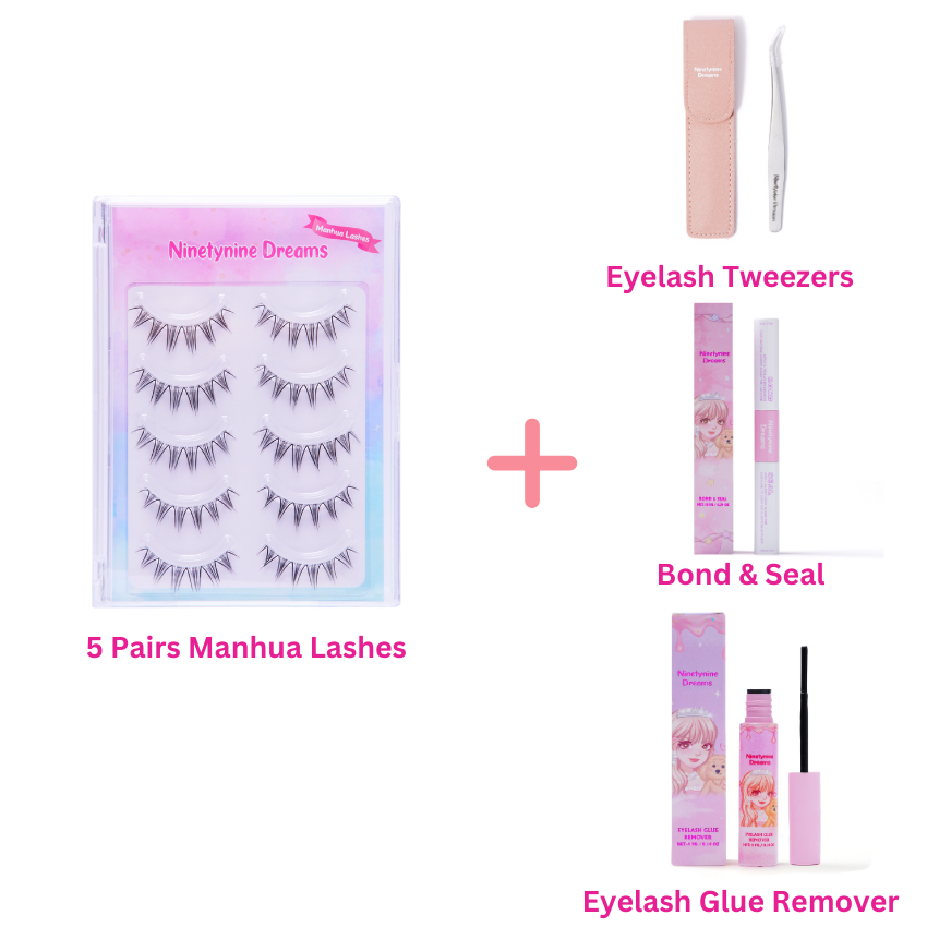 5 Pairs Manhua Lashes