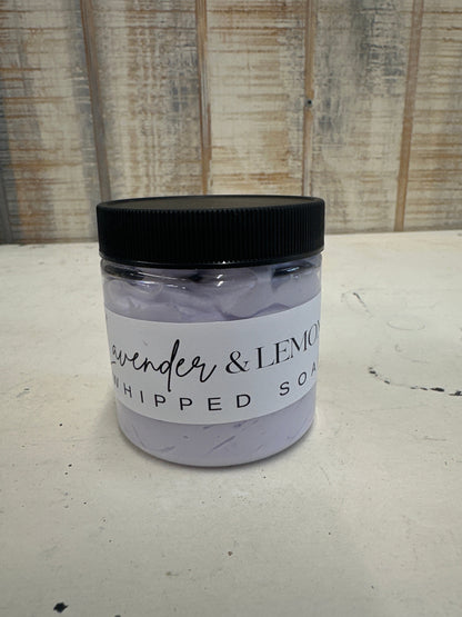 Jabón batido de lavanda y limón
