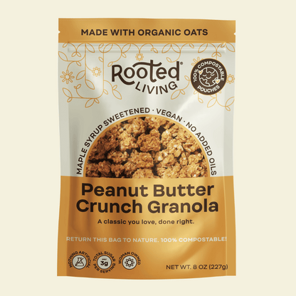Granola croquant au beurre de cacahuètes
