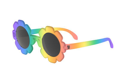 Babiators - Baby Sunglasses Original Flower: Flower Power | Smoke Lenses: Ages 6+
