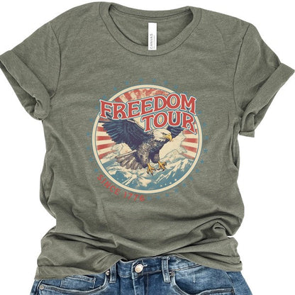 Since 1776 Eagle Freedom Tour T-shirt