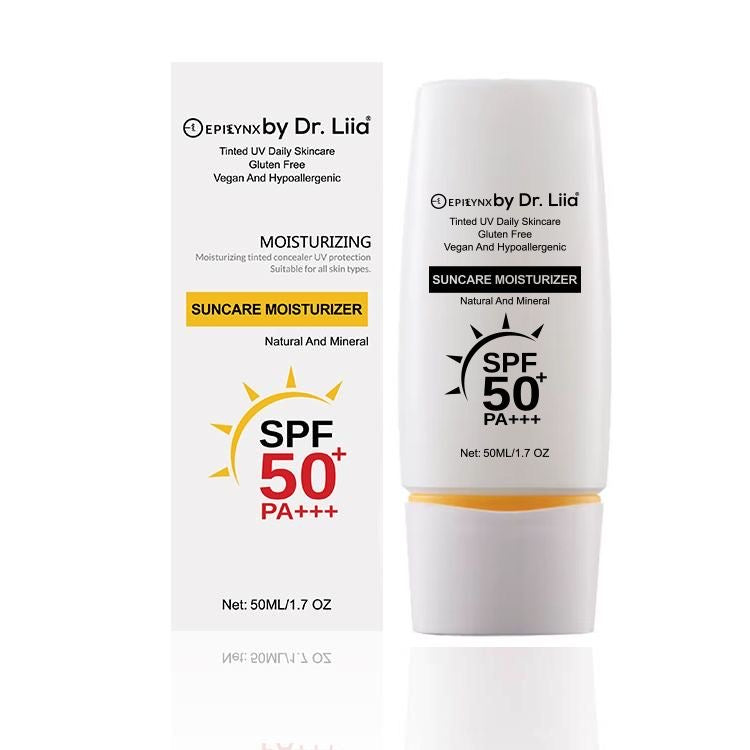 SPF 50 Mineral Moisturizer – Hydrating, Vegan & Sensitive-Skin Friendly