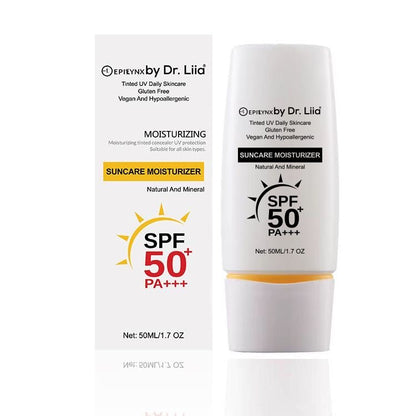 SPF 50 Mineral Moisturizer – Hydrating, Vegan & Sensitive-Skin Friendly