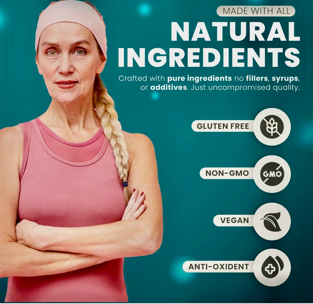 Fresh Organic Blueberry Infused Sea Moss Gel