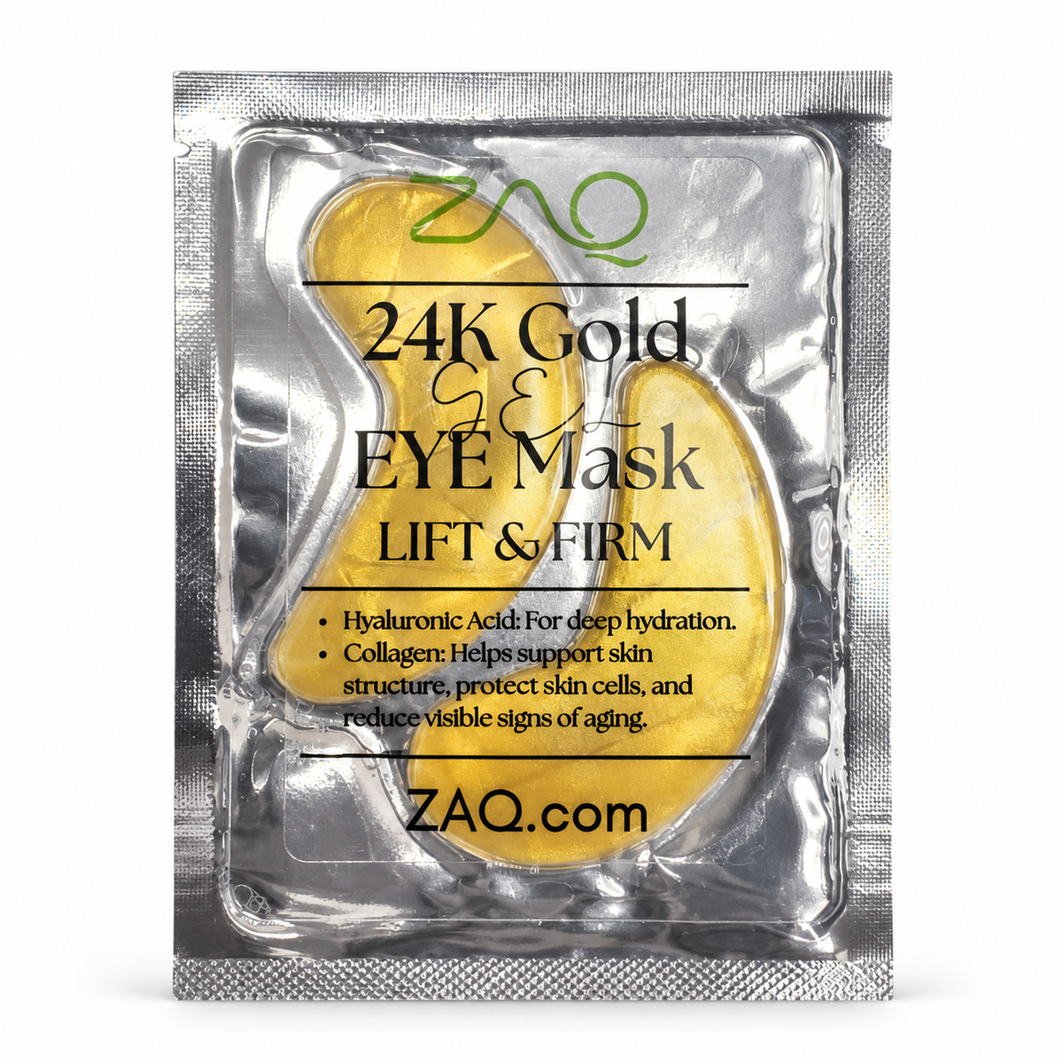 PARCHES DE GEL PARA OJOS 123 Ready 24K GOLD LIFT &amp; FIRM 